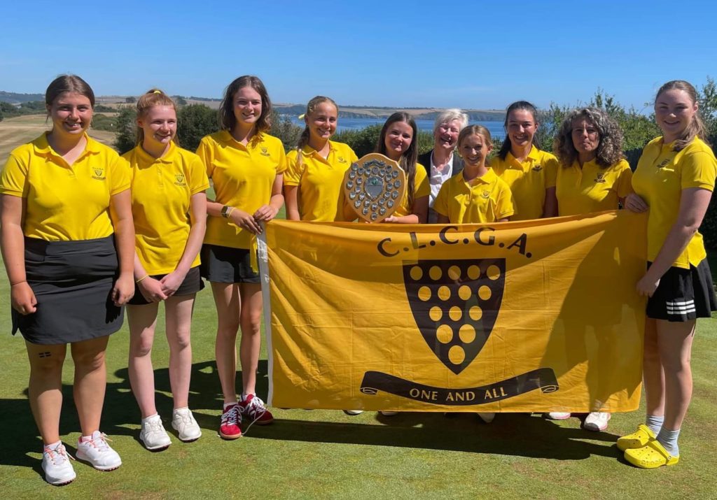 Cornwall Junior winning team